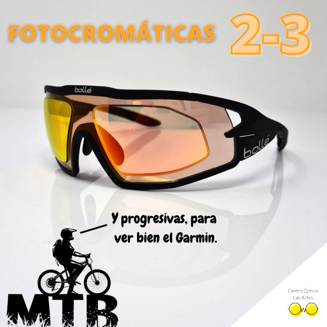 Gafas de ciclismo graduadas centro óptico LAS ARTES