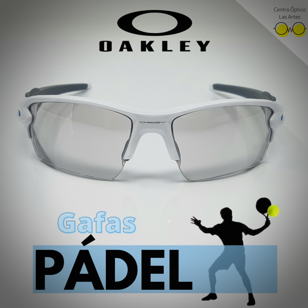 gafas de padel graduadas oakley flak 2.0 xl