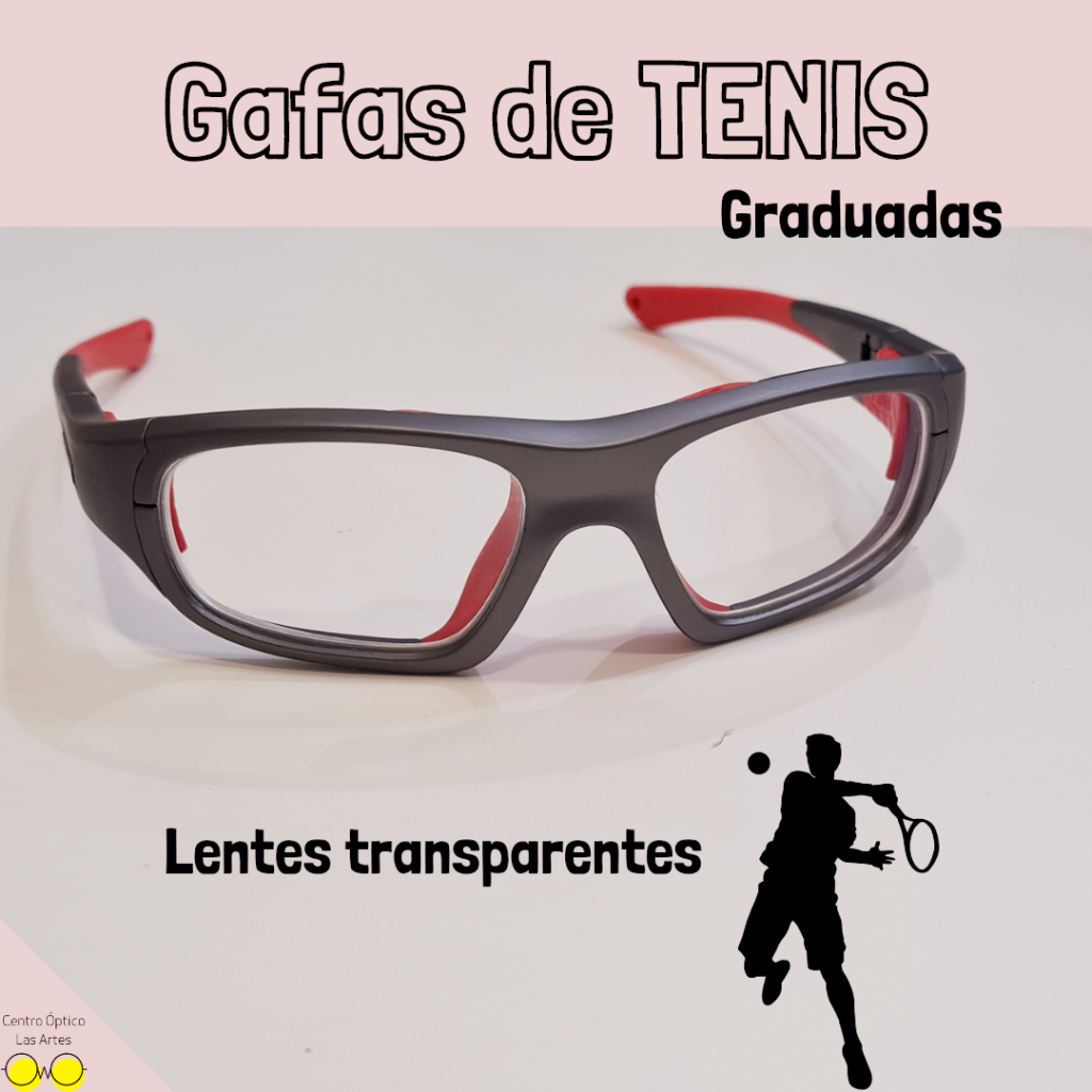 lentes de tenis graduados