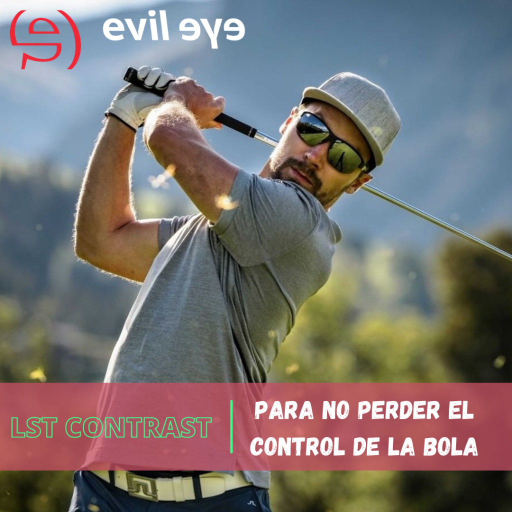 golfista con gafas lst evil eye