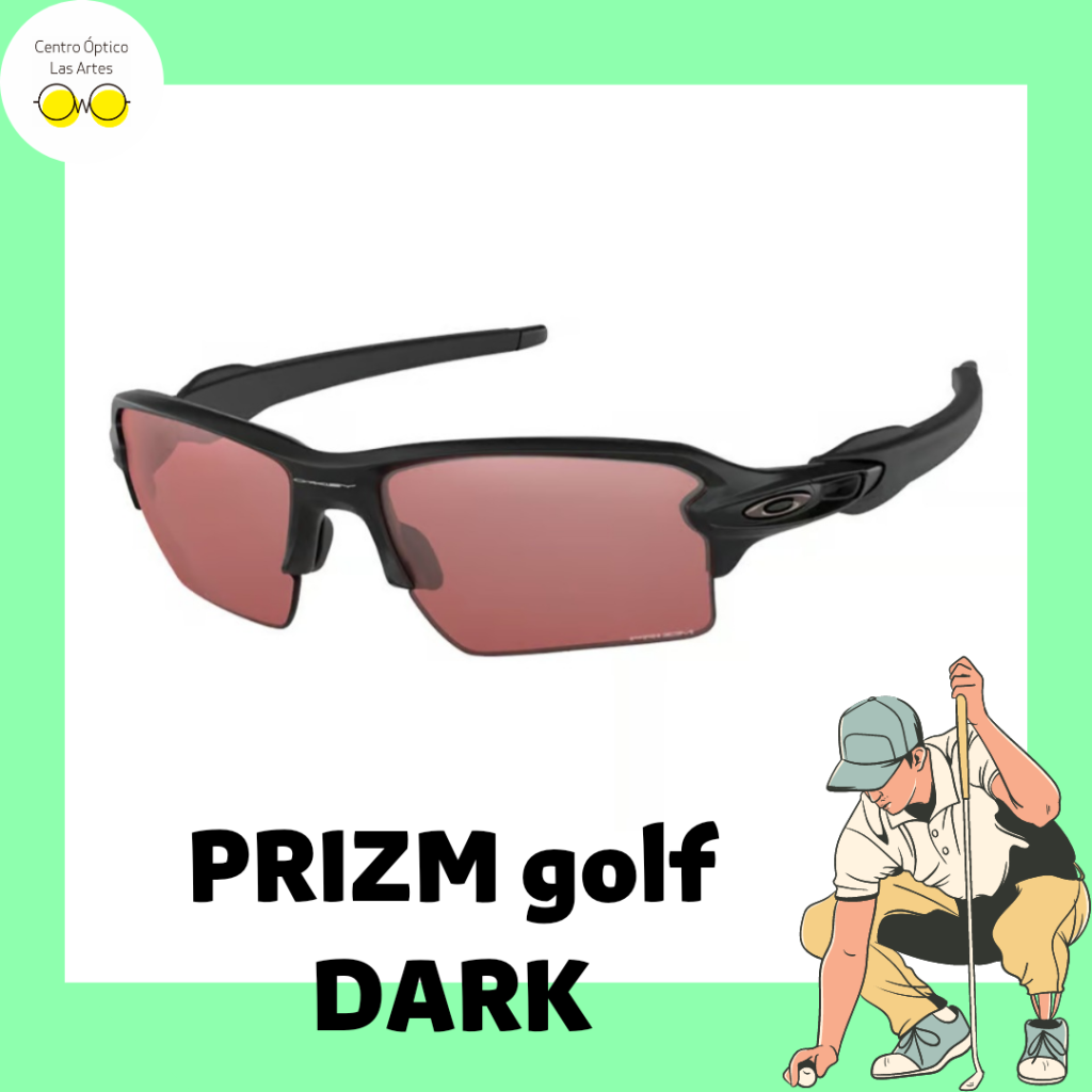 Gafas Oakley Con prizm golf dark negras