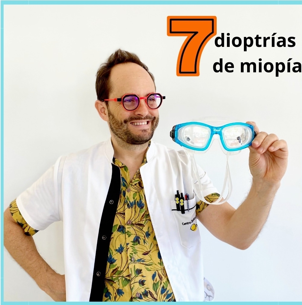 gafas deportivas graduadas valencia gafa de nadar azul